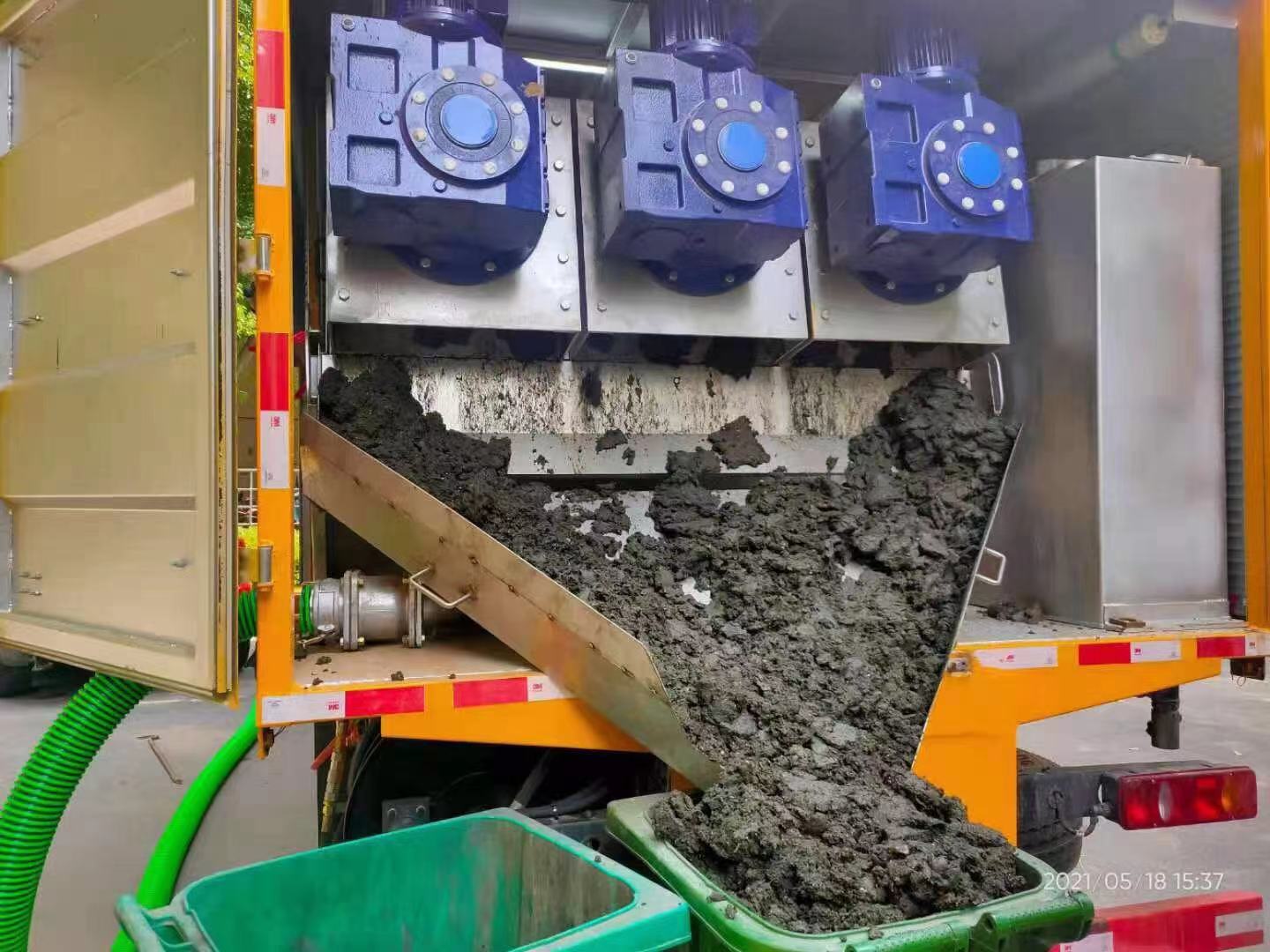 合肥化粪池清掏城市维护站-泥浆净化干湿分离处理